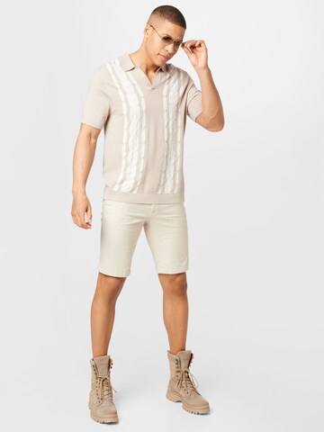 JACK & JONES - regular Pantalón chino 'Fury' en beige