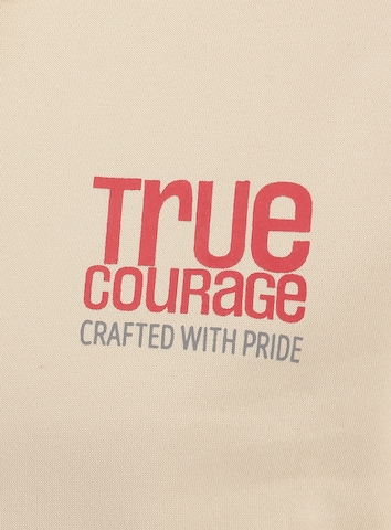 Key Largo Mikina 'KLTRUE COURAGE' - Béžová