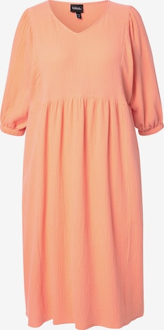 Ulla Popken Dress in Orange: front