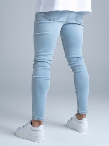 SikSilk Skinny Jeans in Blau
