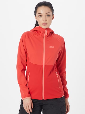 JACK WOLFSKIN Outdoor Jacket 'Go Hike' in Pink: front