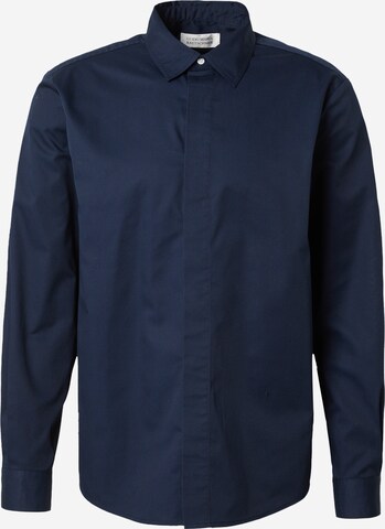 Coupe regular Chemise 'Fernando' Guido Maria Kretschmer Men en bleu : devant