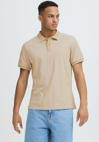 BLEND Poloshirt in Beige: Vorderseite