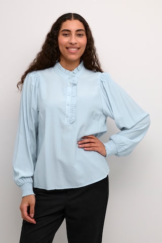 Kaffe Blouse 'Dorit' in Blauw: voorkant