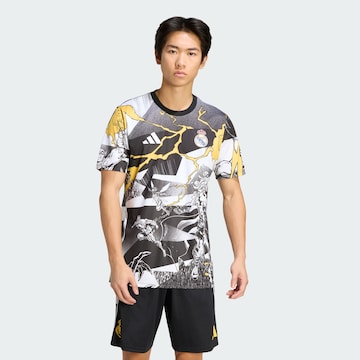 ADIDAS PERFORMANCE - Camiseta de fútbol 'Real Madrid Avengers 25/26 Pre-Match' en negro: frente