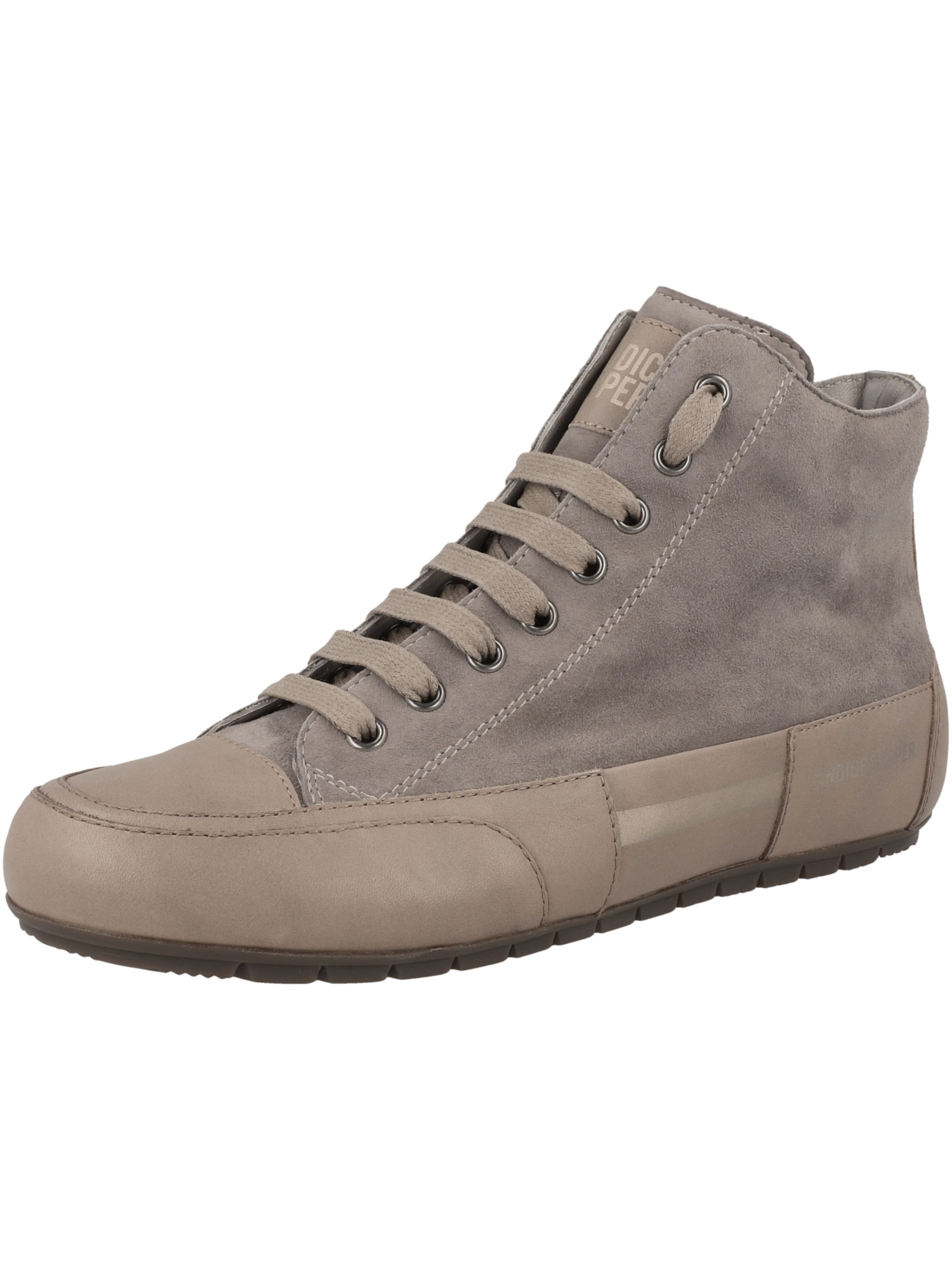 Candice Cooper High-Top Sneakers 'Plus Patch' in Grey: front