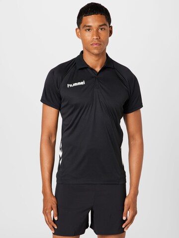 Hummel - Camiseta funcional en negro: frente