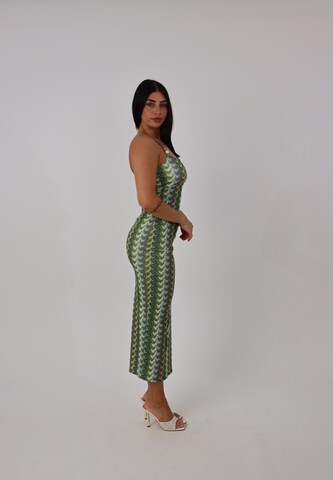 Robe d’été Elara en vert