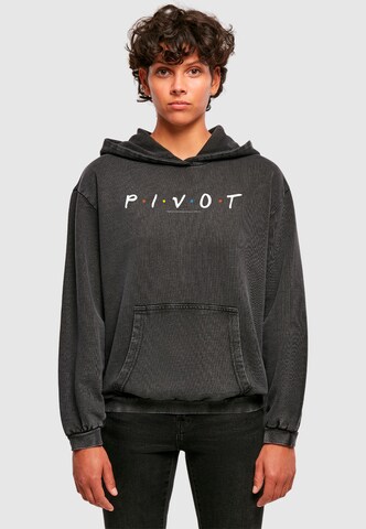 ABSOLUTE CULT Sweatshirt 'Friends - Pivot' in Schwarz: Vorderseite