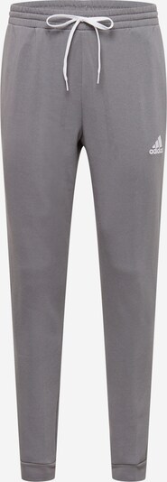 ADIDAS SPORTSWEAR Pantalon de sport 'Entrada 22' en gris foncé / blanc, Vue avec produit