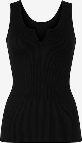 fashionshowcase Overdel 'VIVA RIB' i sort: forside