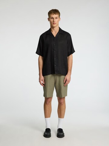 SELECTED HOMME Regular fit Overhemd in Zwart