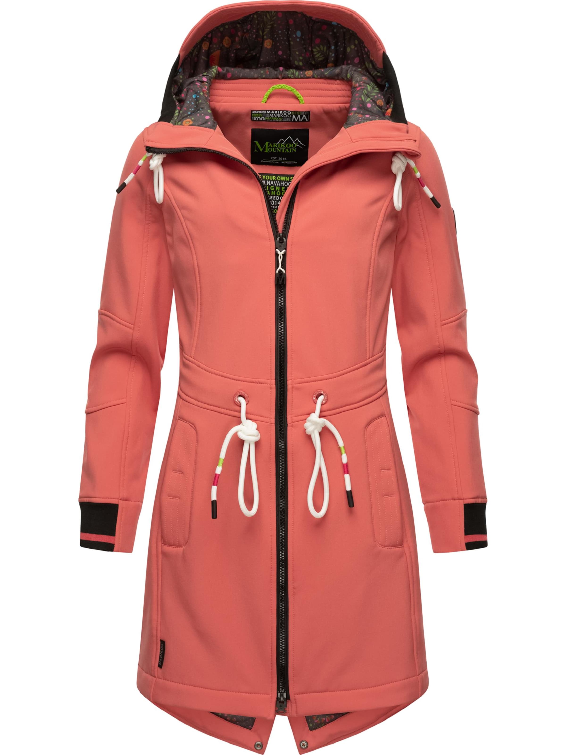 MARIKOO - Abrigo funcional 'Mount Furnica' en rosa: frente