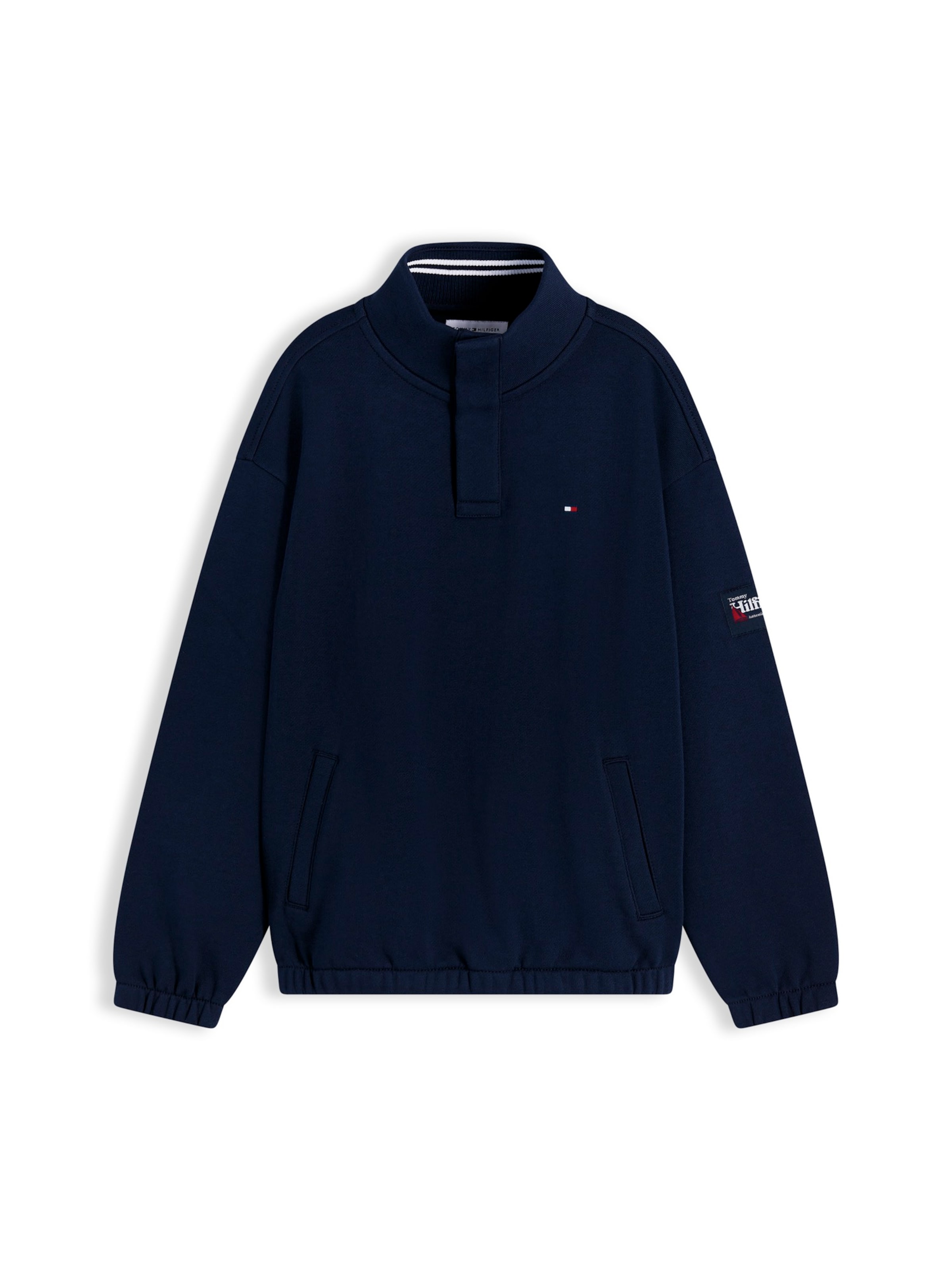TOMMY HILFIGER Sweatshirt in Blau: Vorderseite