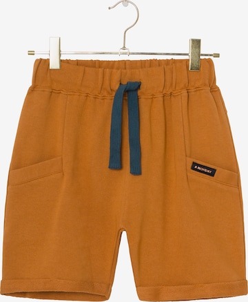 A Monday in Copenhagen Trousers 'Bailey' in Yellow: front
