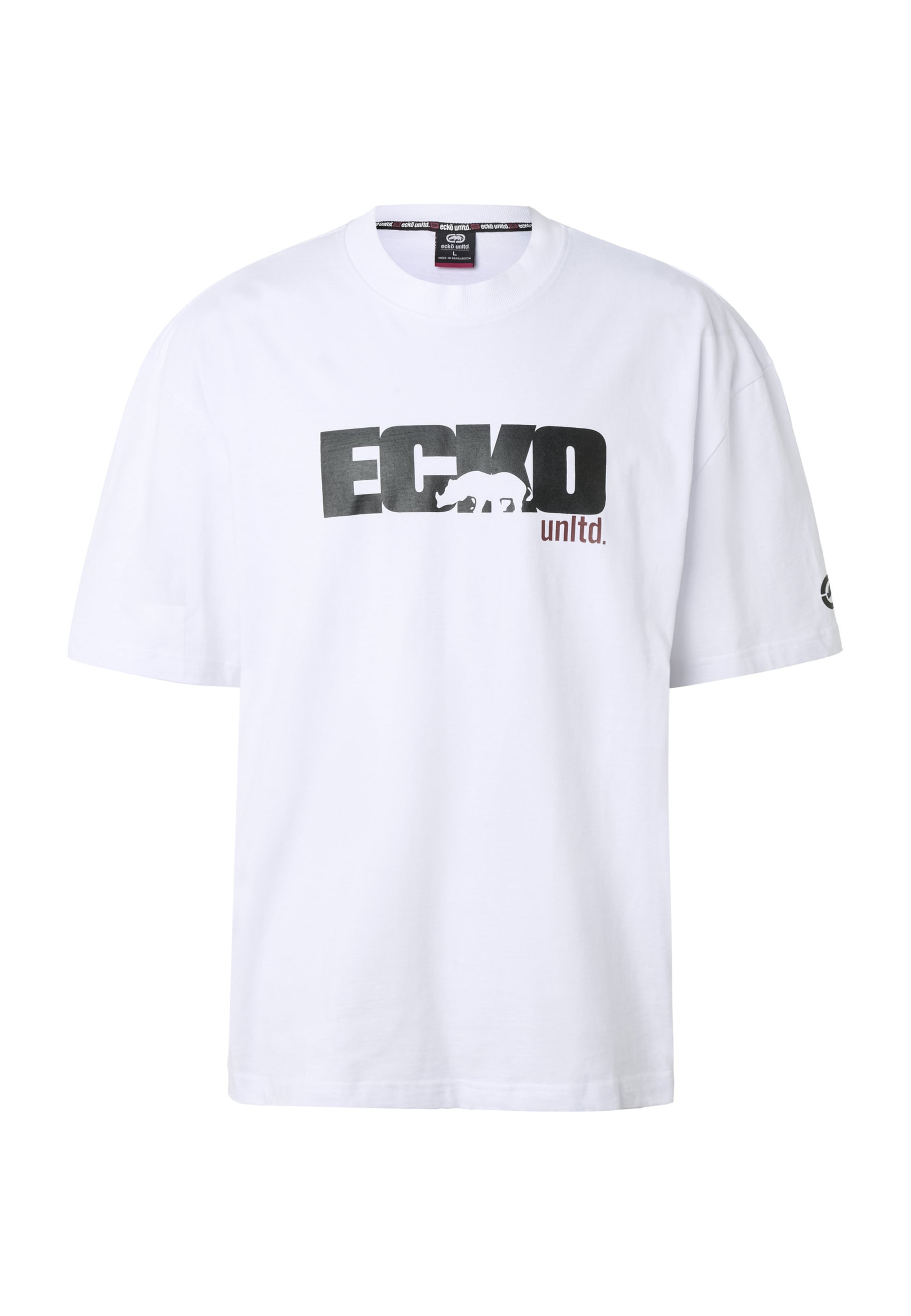 Maglietta Ecko Unlimited di colore marrone / nero / bianco, Visualizzazione prodotti