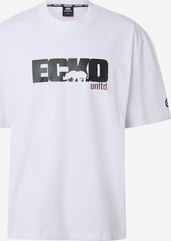 Maglietta di Ecko Unlimited in bianco: frontale