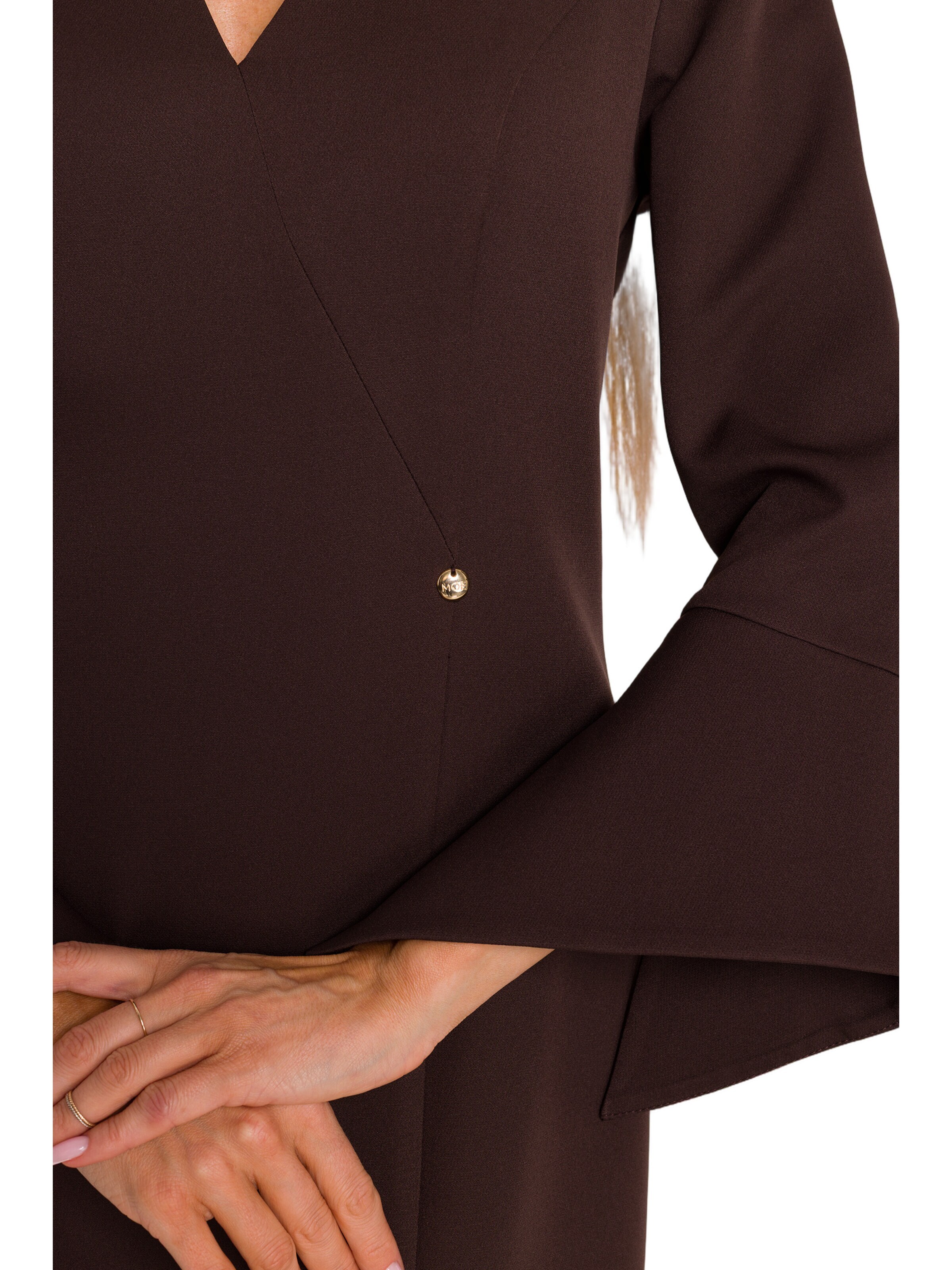 Rochie 'Sukienka z szerokimi mankietami' de la made of emotion pe maro