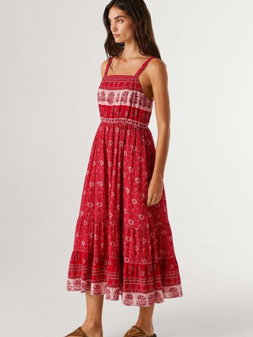 Pepe Jeans Kleid 'CELIA' in Rot