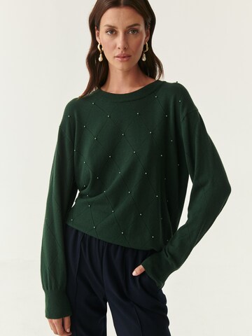 TATUUM - Pullover 'AZJAKI' em verde: frente