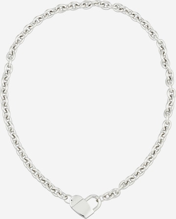 BOSS Black Necklace in Silver: front