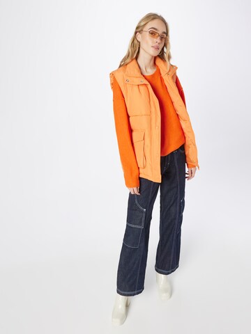 WEEKDAY Pullover 'Annie' i orange