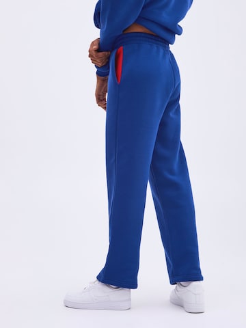 Smiles Regular Broek 'Ediz' in Blauw