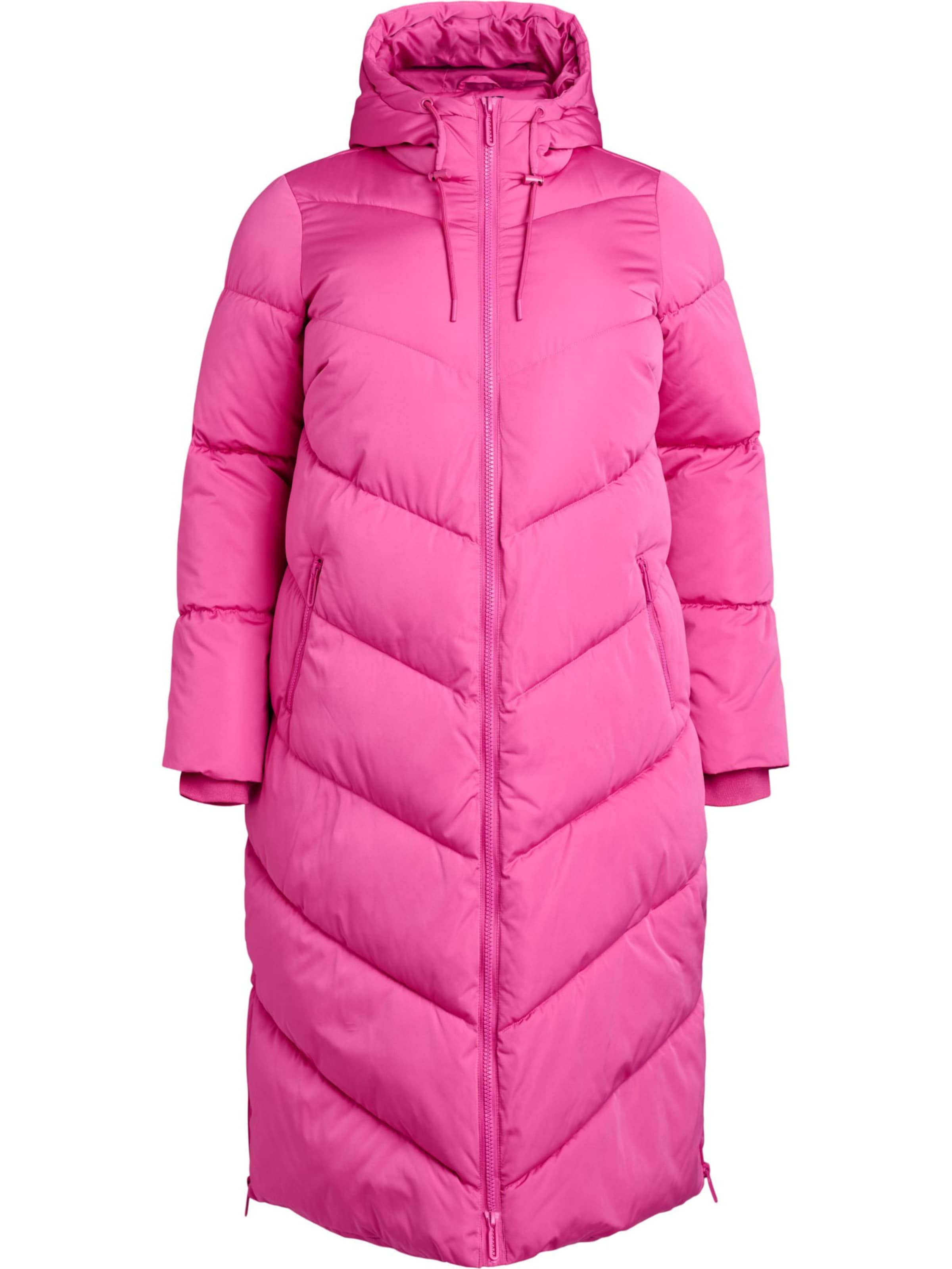 Zizzi Płaszcz zimowy 'Canordic' w kolorze jasnoróżowym, Podgląd produktu