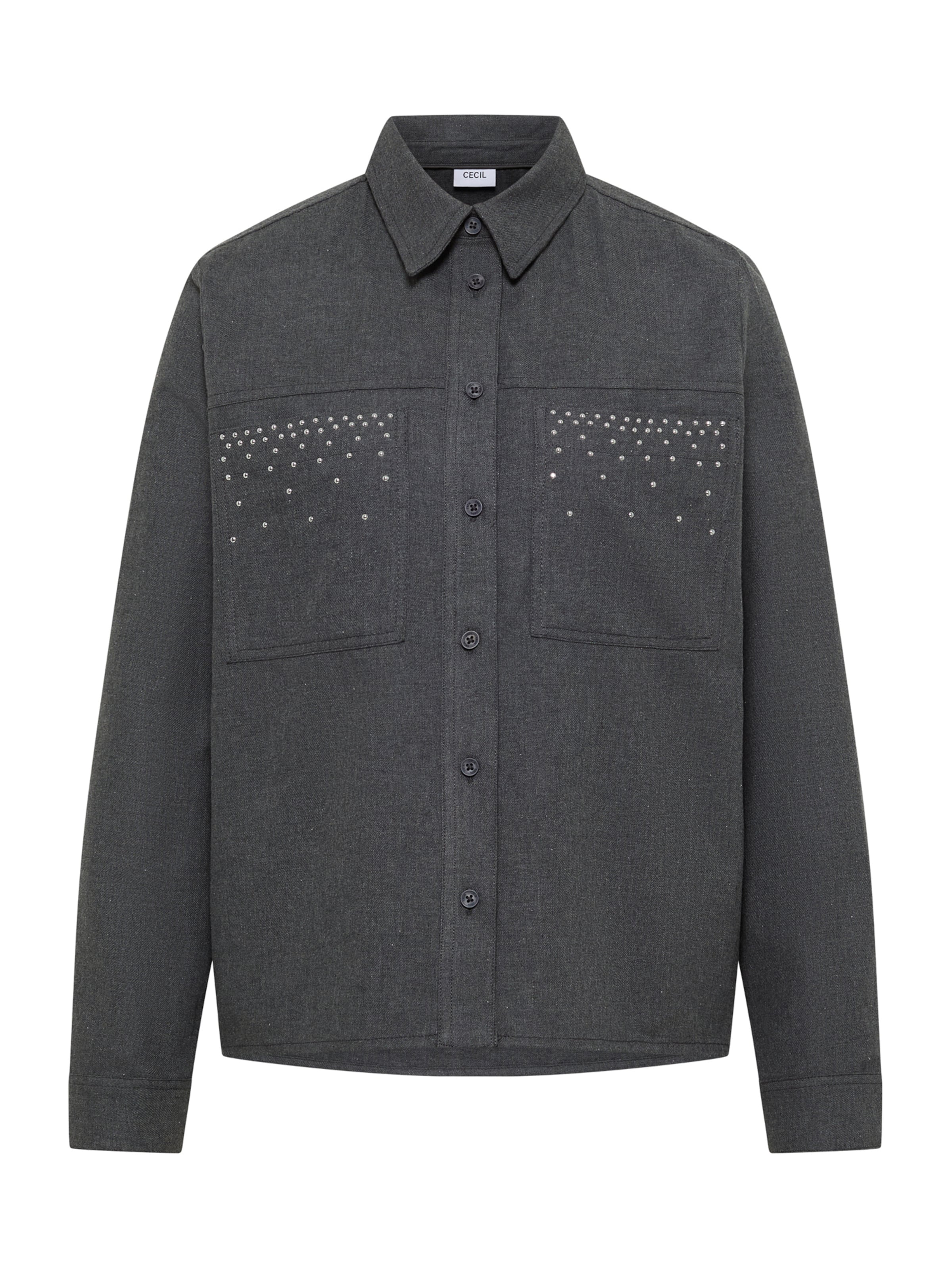 CECIL Bluzka w kolorze szary: przód