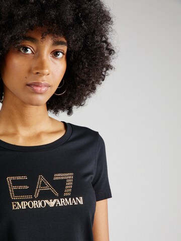 EA7 Emporio Armani - Camiseta en negro