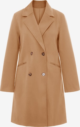 Imily Bela - Abrigo de entretiempo en beige: frente