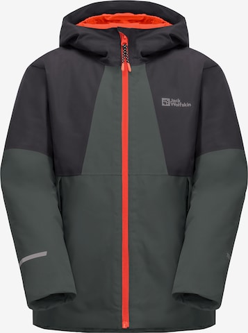 JACK WOLFSKIN Kurtka outdoor 'Actamic' w kolorze szary: przód