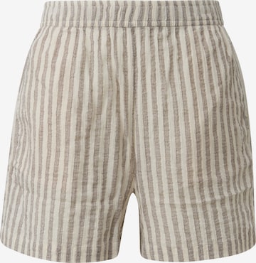 Pantalon QS en marron : devant