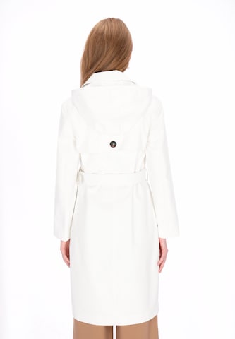 DreiMaster Klassik - Sobretudo meia-estação em branco