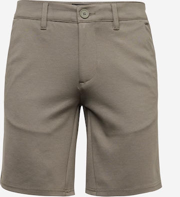 Pantalon chino 'Mark' Only & Sons en gris : devant