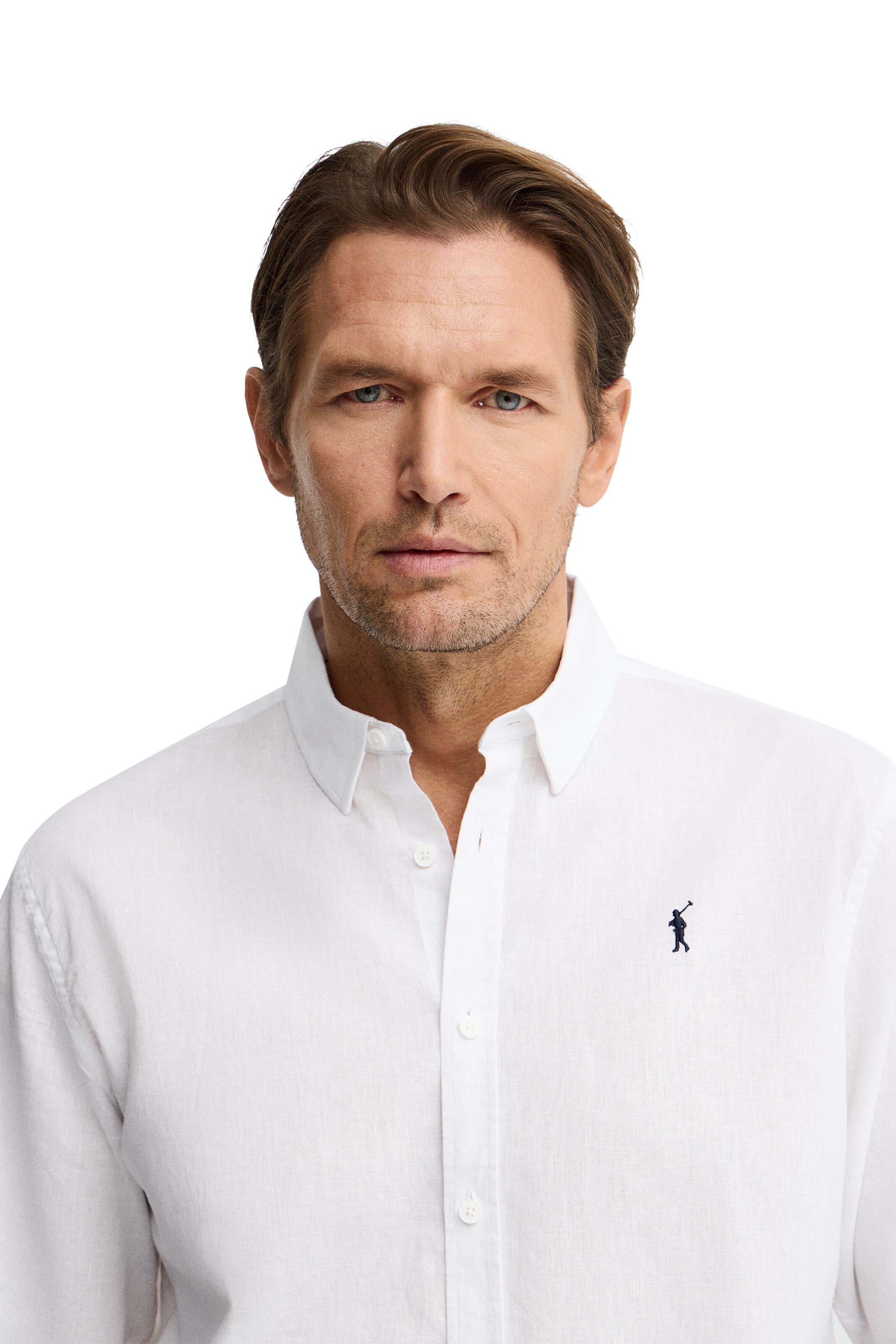 Polo Club Regular Fit Hemd in Weiß