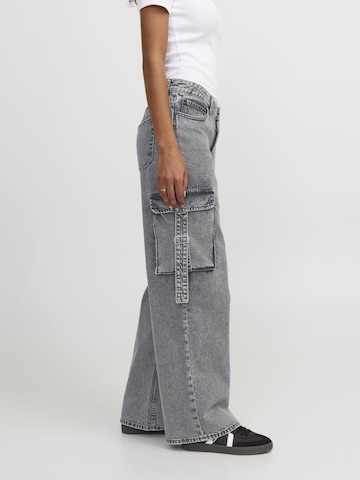 JJXX Wide leg Cargo Jeans 'TOKYO' in Grey