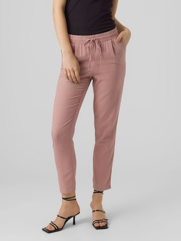 VERO MODA Regular Pants 'Jesmilo' in Pink: front