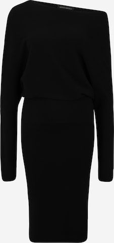 Banana Republic Tall Knitted dress in Black: front