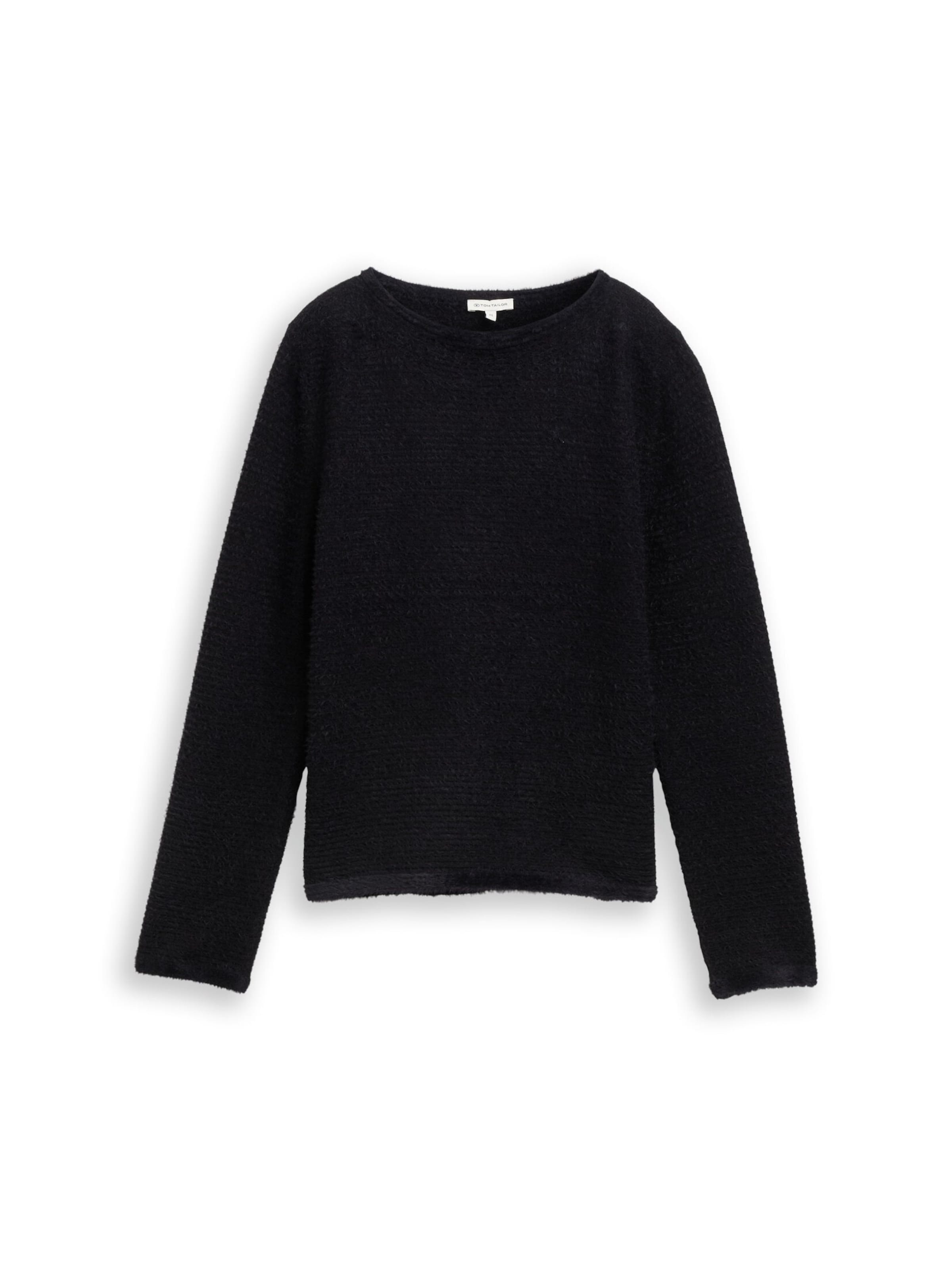 Pull-over TOM TAILOR en noir : devant