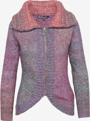 Cardigan KOROSHI en mélange de couleurs : devant