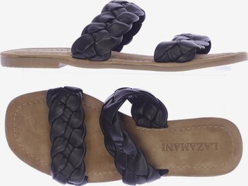 LAZAMANI Sandals & High-Heeled Sandals in 37 in Black: front