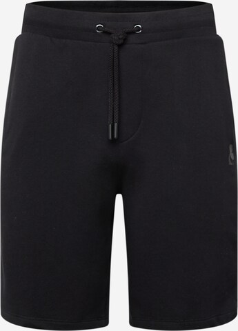 Karl Lagerfeld Regular Панталон в черно: отпред