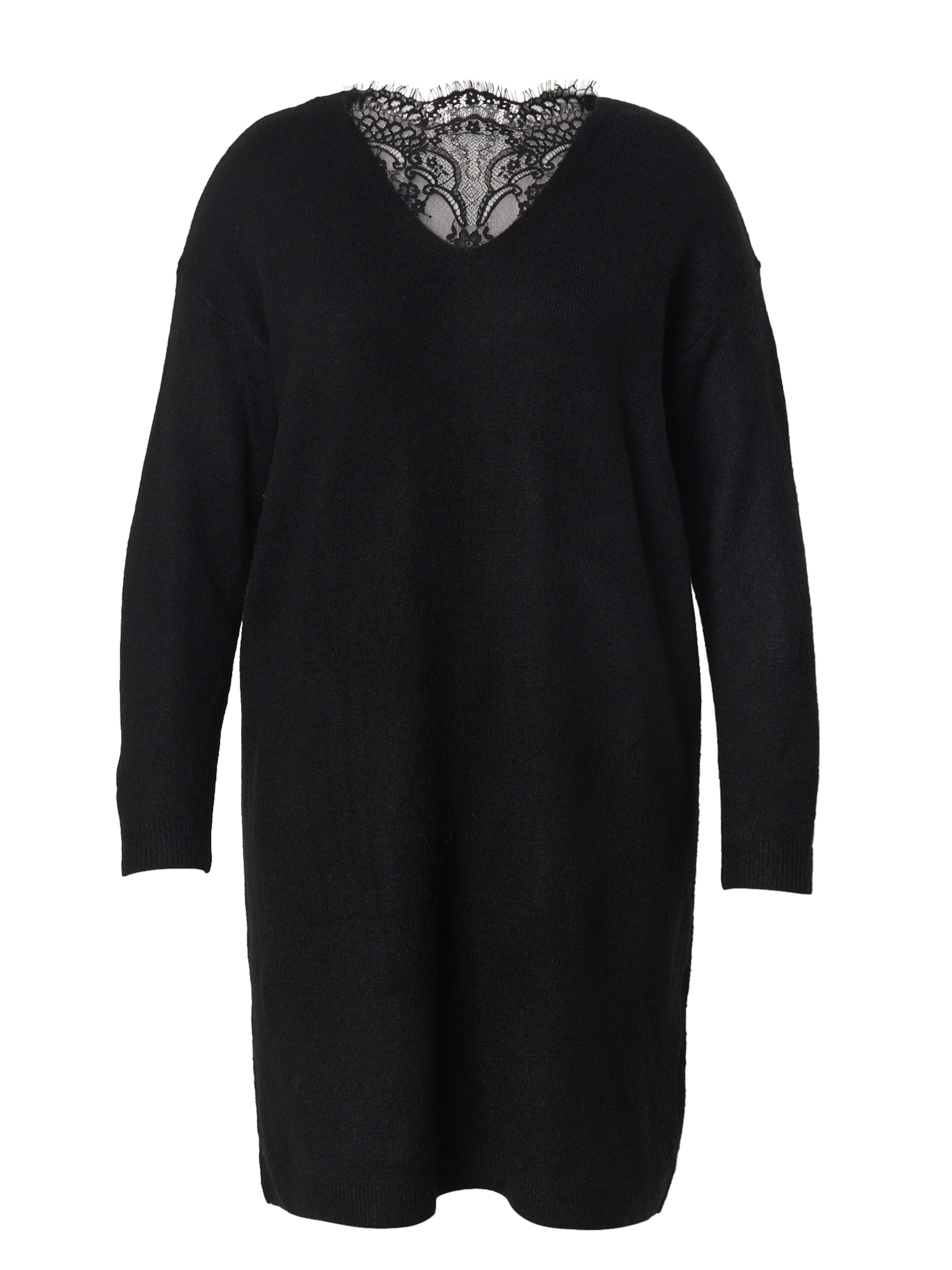 ONLY Carmakoma Kleid 'CARADELE' in Schwarz: Vorderseite