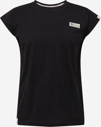 ALPHA INDUSTRIES T-Shirt in schwarz, Produktansicht
