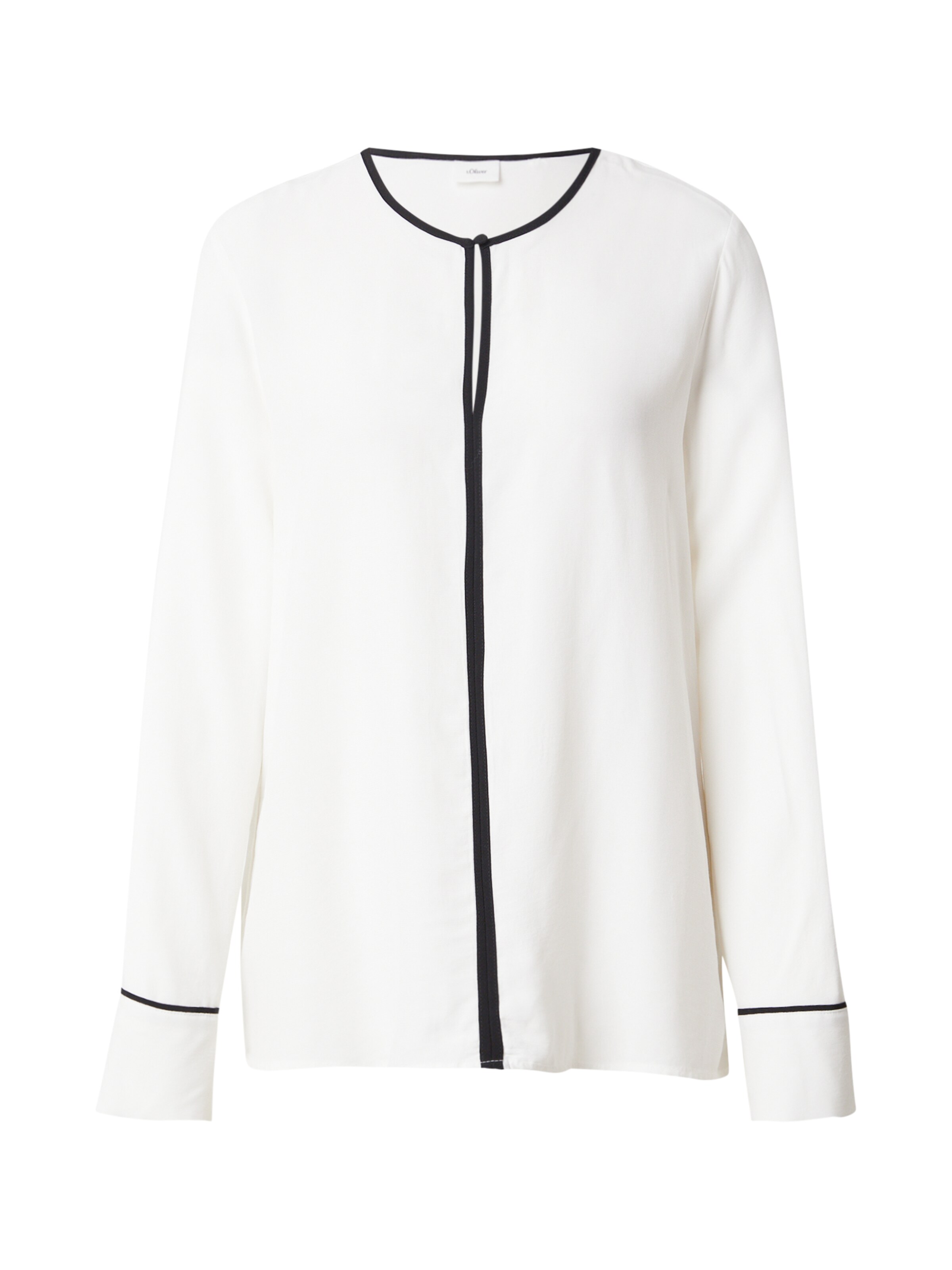 s.Oliver BLACK LABEL Bluse in Beige: Vorderseite