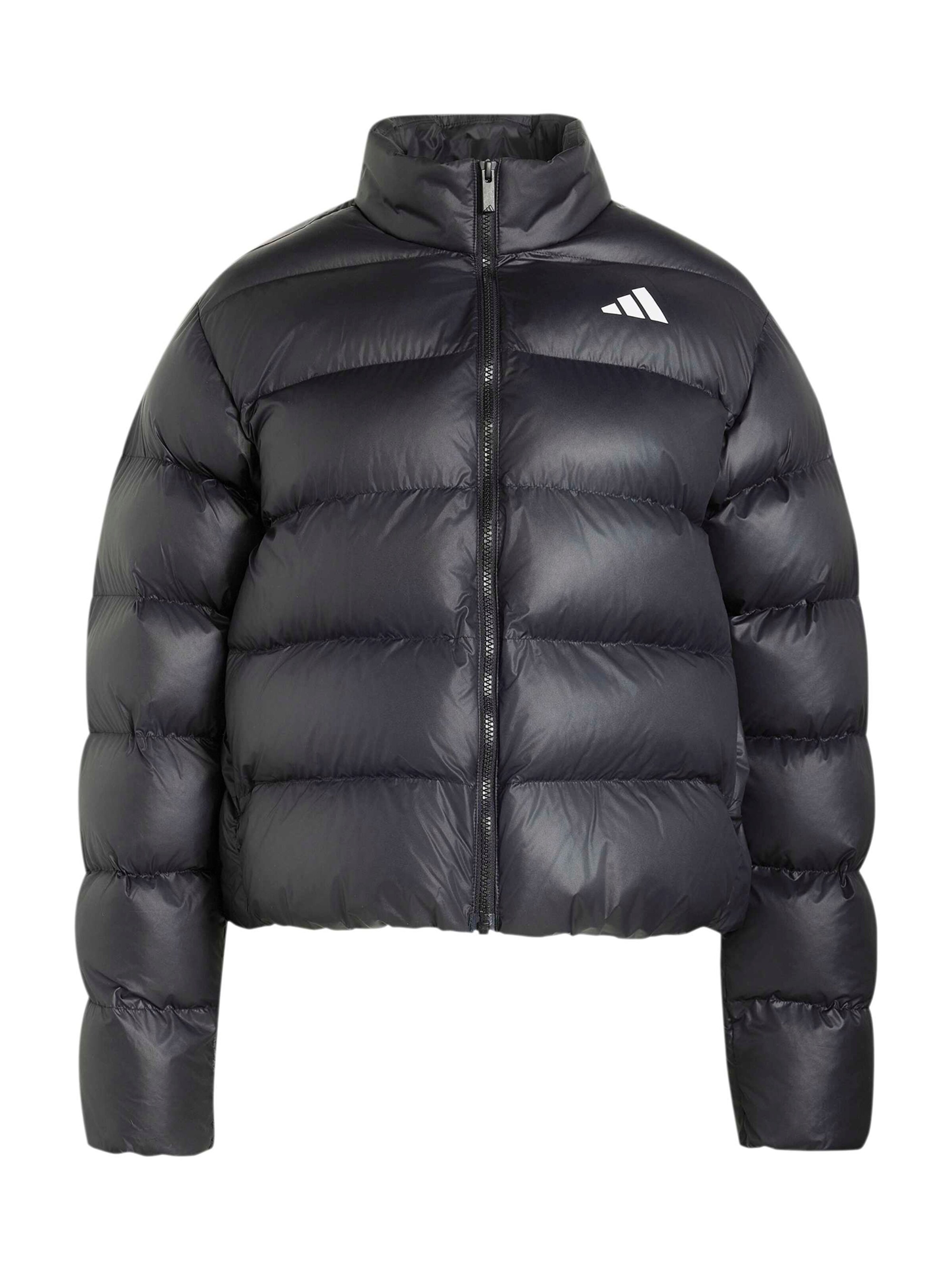 ADIDAS SPORTSWEAR Спортивная куртка 'ESS' в Черный: спереди