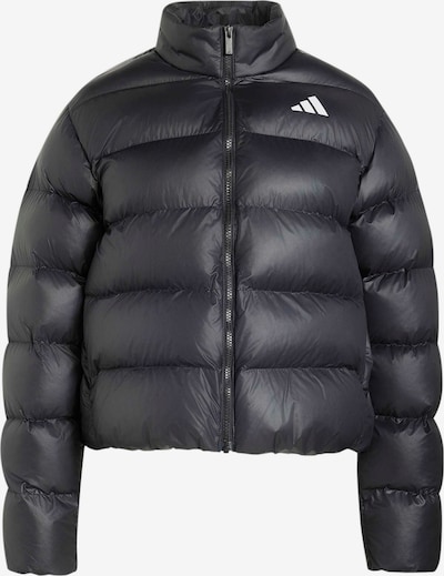 ADIDAS SPORTSWEAR Sportska jakna 'Essentials' veličine XS u crna / bijela, Pregled proizvoda