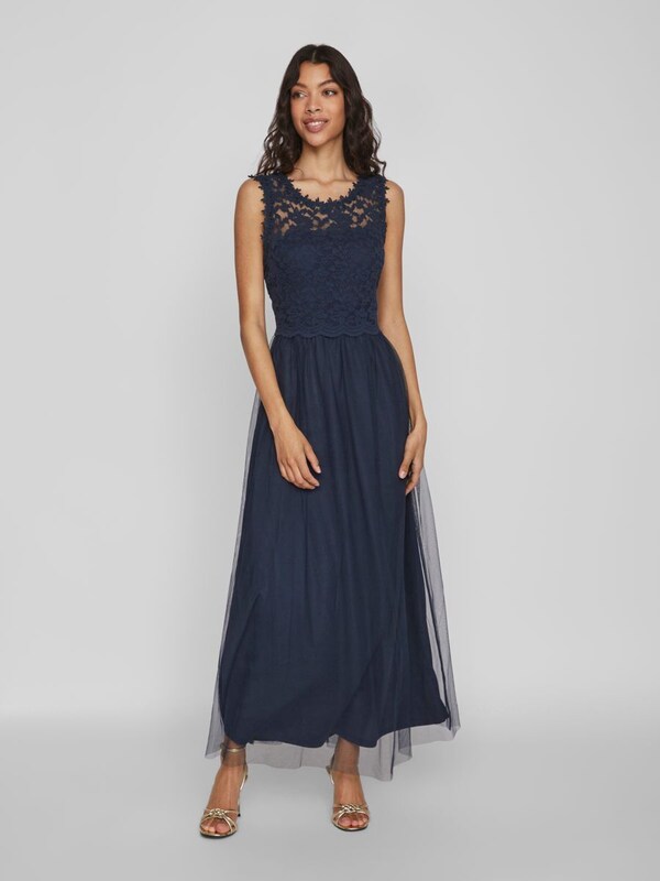 VILA Evening Dress 'VILynnea' in Blue
