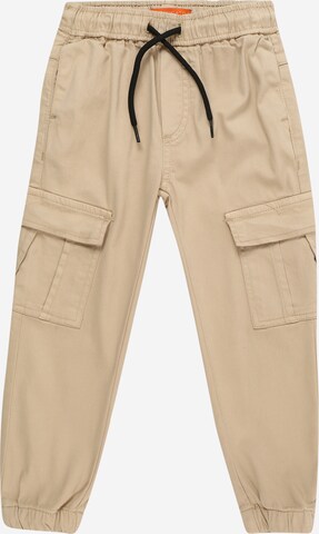 STACCATO Tapered Broek in Beige: voorkant